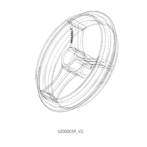 Cambridge wheel - Ø : 490mm